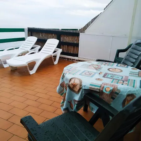 Apartment Paraiso Estano, Terraza Primera Linea De Playa